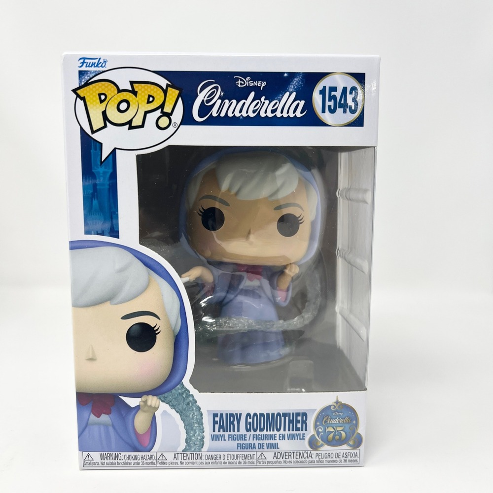 Funko Pop Disney Cinderella 75th Anniversary Fairy Godmother 1543 Vinyl Figure